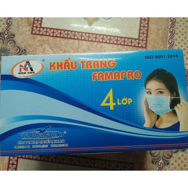 [HCM] Khẩu Trang FAMAPRO 4 lớp dày dặn, đẹp (50 cái/ hộp) [Hoang BT] | BigBuy360 - bigbuy360.vn