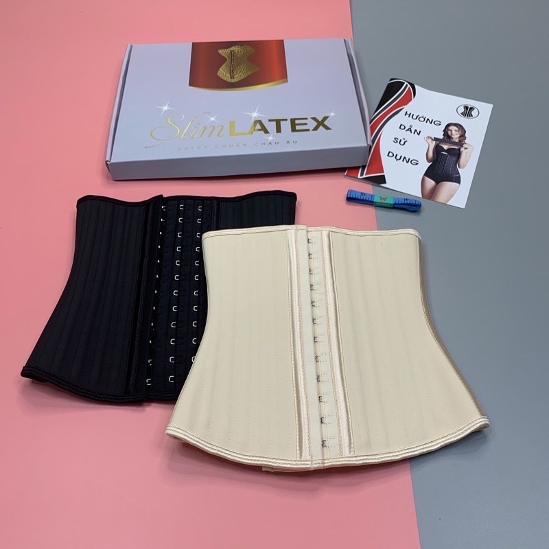 Đai latex Slim latex trơn nhập khẩu hy lạp ( tặng thước đo )