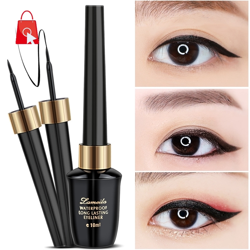 Kẻ mắt dạng lỏng màu đen trang điểm kháng nước JP1