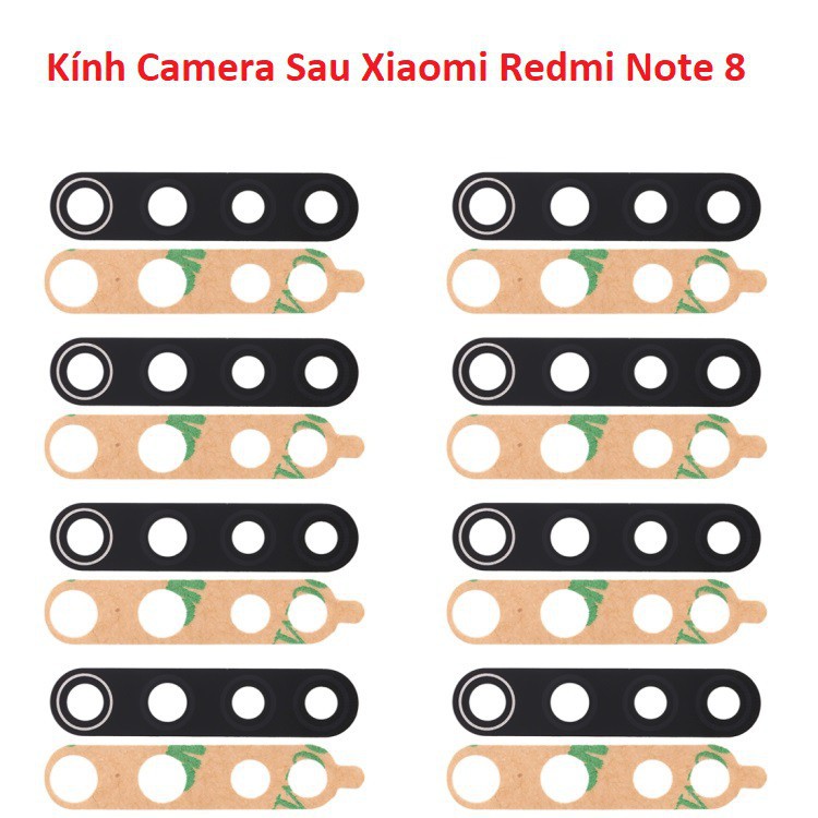 Mặt kính camera sau XIAOMI Redmi Note 8 dành để thay thế mặt kính camera trầy vỡ bể cũ linh kiện thay thế