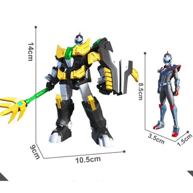 MINIFORCE 2 - Biệt Đội Siêu Nhân Nhí Phần 2 - Siêu Nhân Và Khủng Long