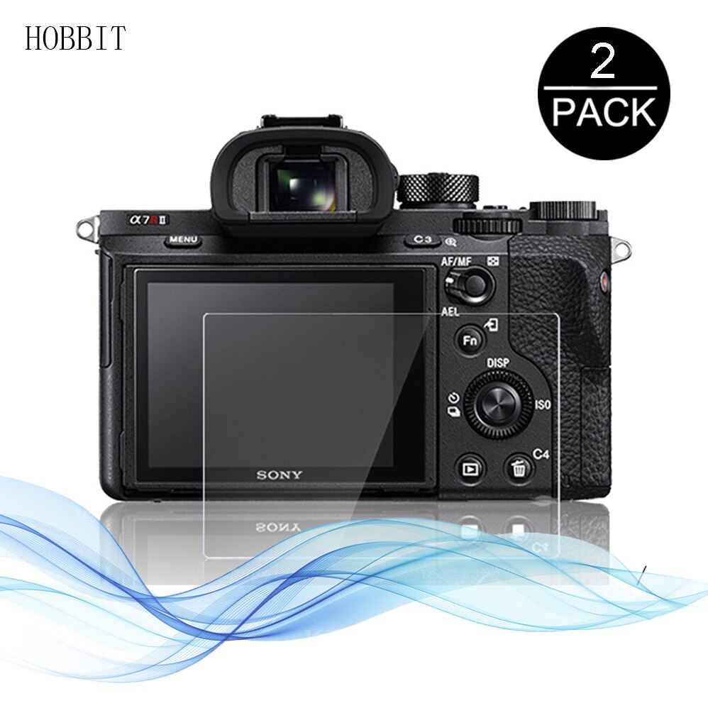 Set 2 Kính Cường Lực Bảo Vệ Màn Hình Điện Thoại Sony A7 Ii Iii A7s A7r Iv A99 A9 A6300 A6000 A5000 A6400 Rx100 Nex-7 / 6 / 5 / 3n A33 A35 A55