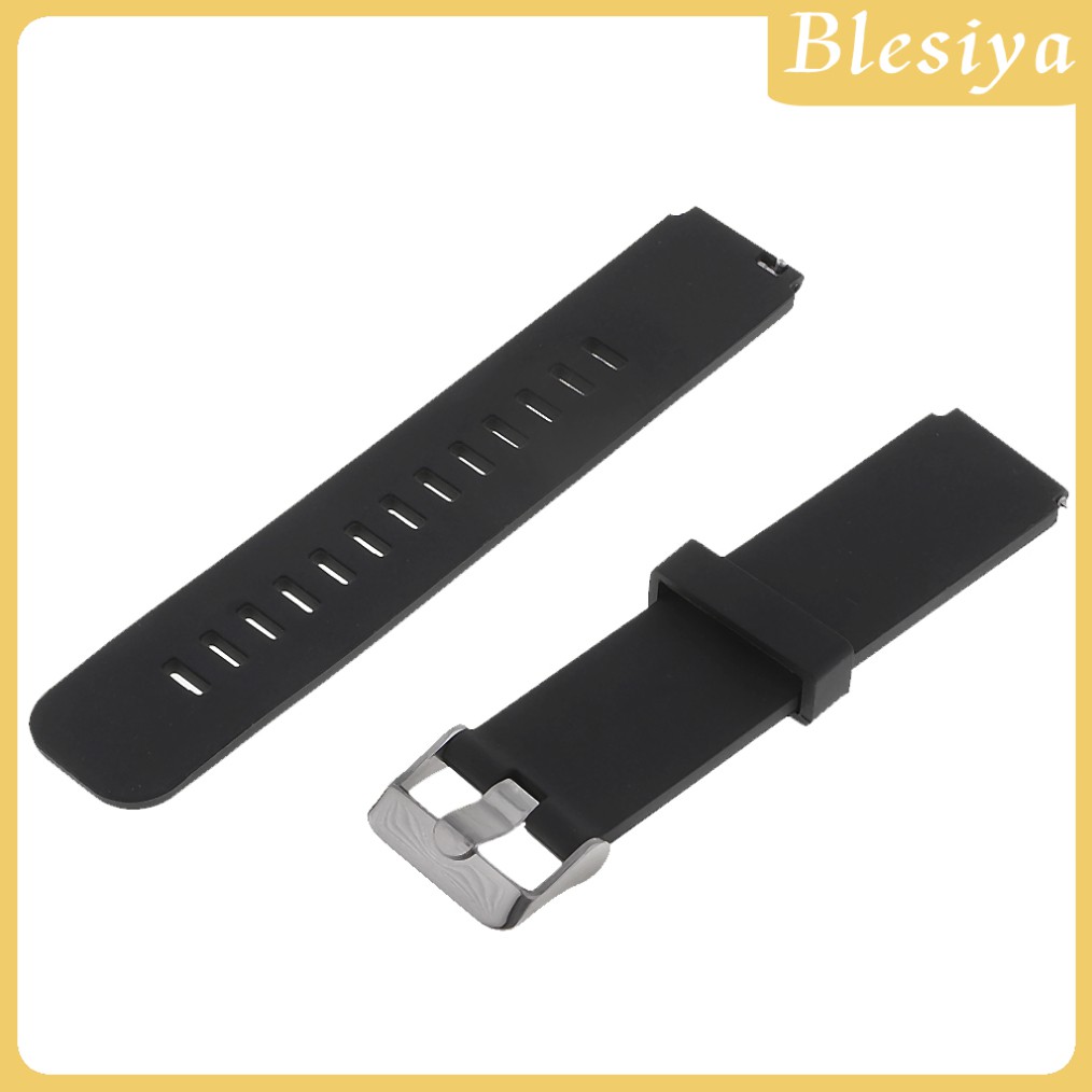 Dây Đeo Cao Su Thay Thế Cho Đồng Hồ Đeo Tay 18 / 22mm