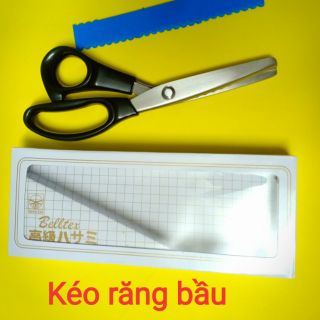 Đồ chơi mầm non - kéo răng bầu, răng cưa 7liu