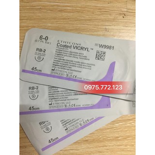Chỉ tiêu phẫu thuật thẩm mĩ 6/0 w9981