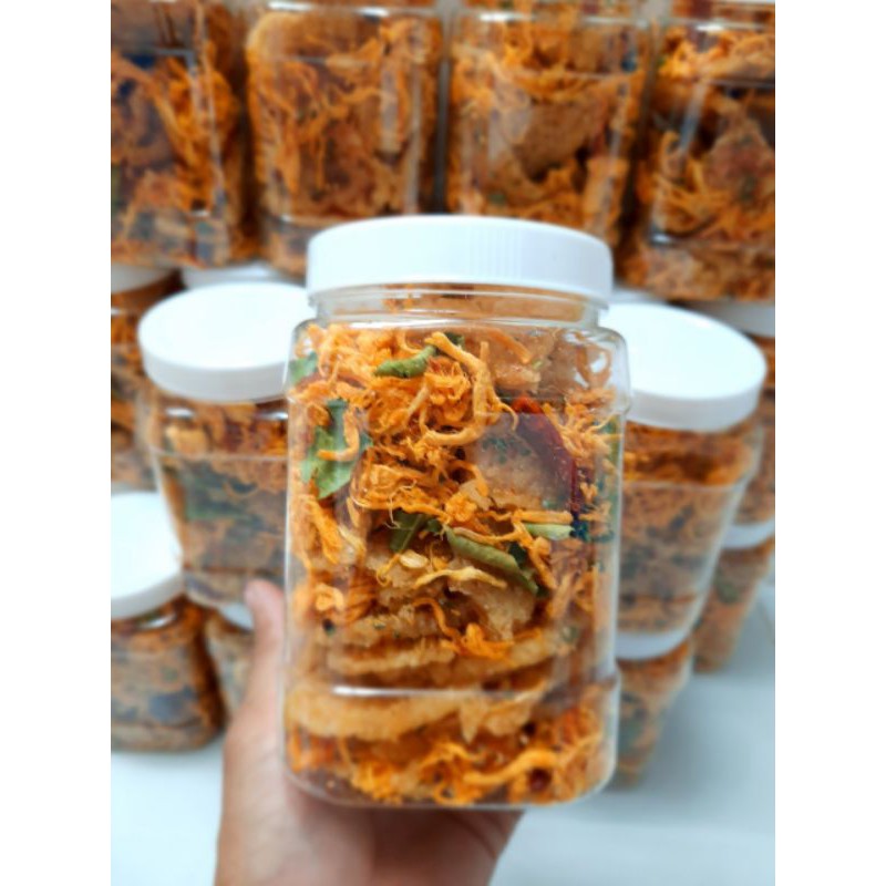 cơm cháy lắc khô gà