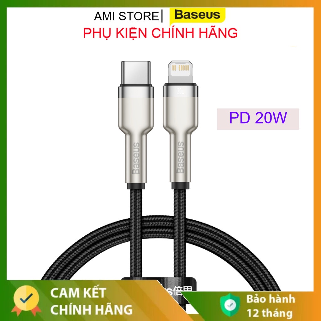 Dây sạc nhanh IPpd 20w,type c to ,sạc nhanh 30p đầy 50% pin,siêu bền,bảo hành 12 tháng
