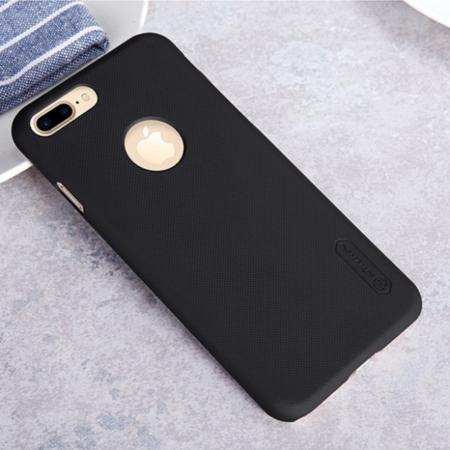 Ốp Lưng Sần chống sốc cho iPhone 7 Plus / 8 Plus hiệu Nillkin (Đính kèm giá đỡ) - Hàng Chính Hãng