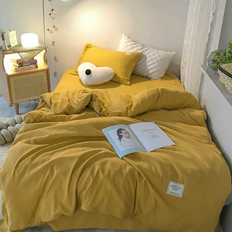BỘ DRAP & CHĂN CHẦN BÔNG 5 MÓN COTTON TICI VINTAGE