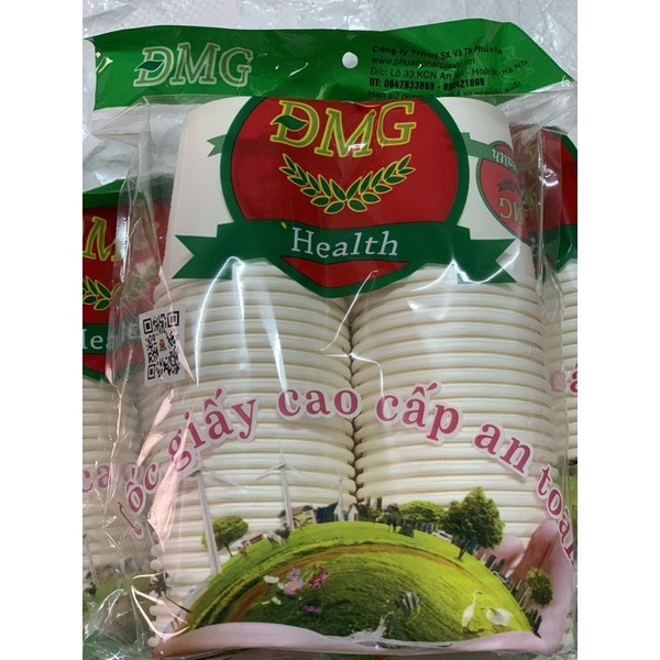 Ly giấy,cốc giấy dùng 1 lần bịch 50c(200-260ml) 7oz-9oz