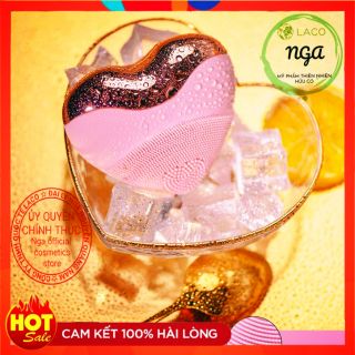 [ 1 đổi 1 trong 12 tháng ] Máy rửa mặt ♡ Laco Luxury ♡ Giảm mụn cám ,mụn đầu đen ♡ Nâng cơ trẻ hóa
