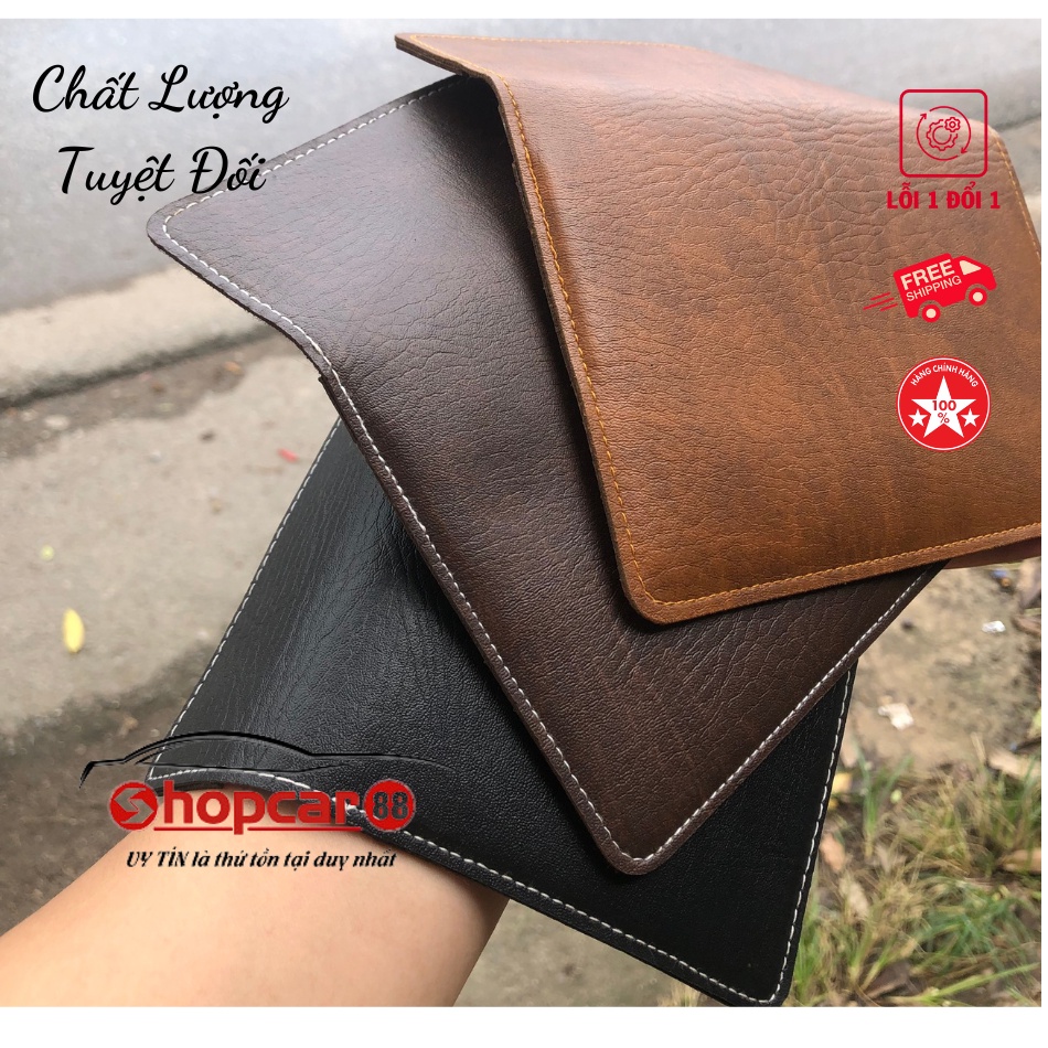 Ví Da CAO CẤP Chuyên Đựng đăng kiểm tất cả các dòng xe, Da PU cao cấp nhiều màu sắc. Đủ Logo Hãng. khắc tên miễn phí