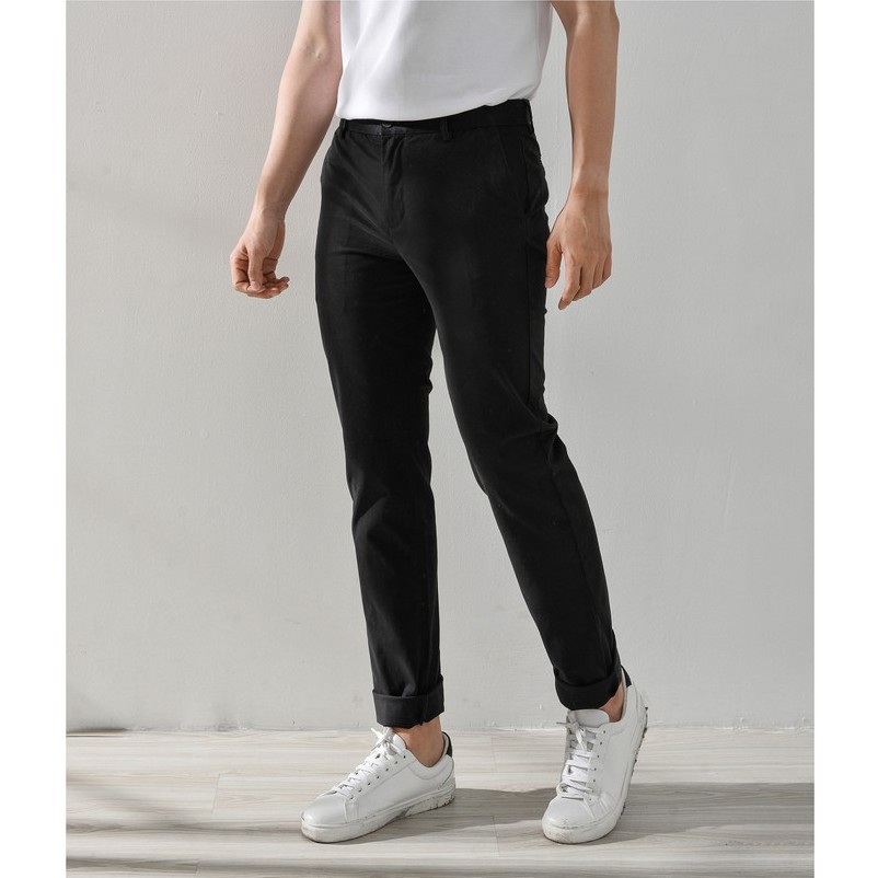 Quần kaki nam P&B cao cấp form slim fit tôn dáng, trẻ trung - 8 màu basic dễ dàng lựa chọn - Mã PBD001