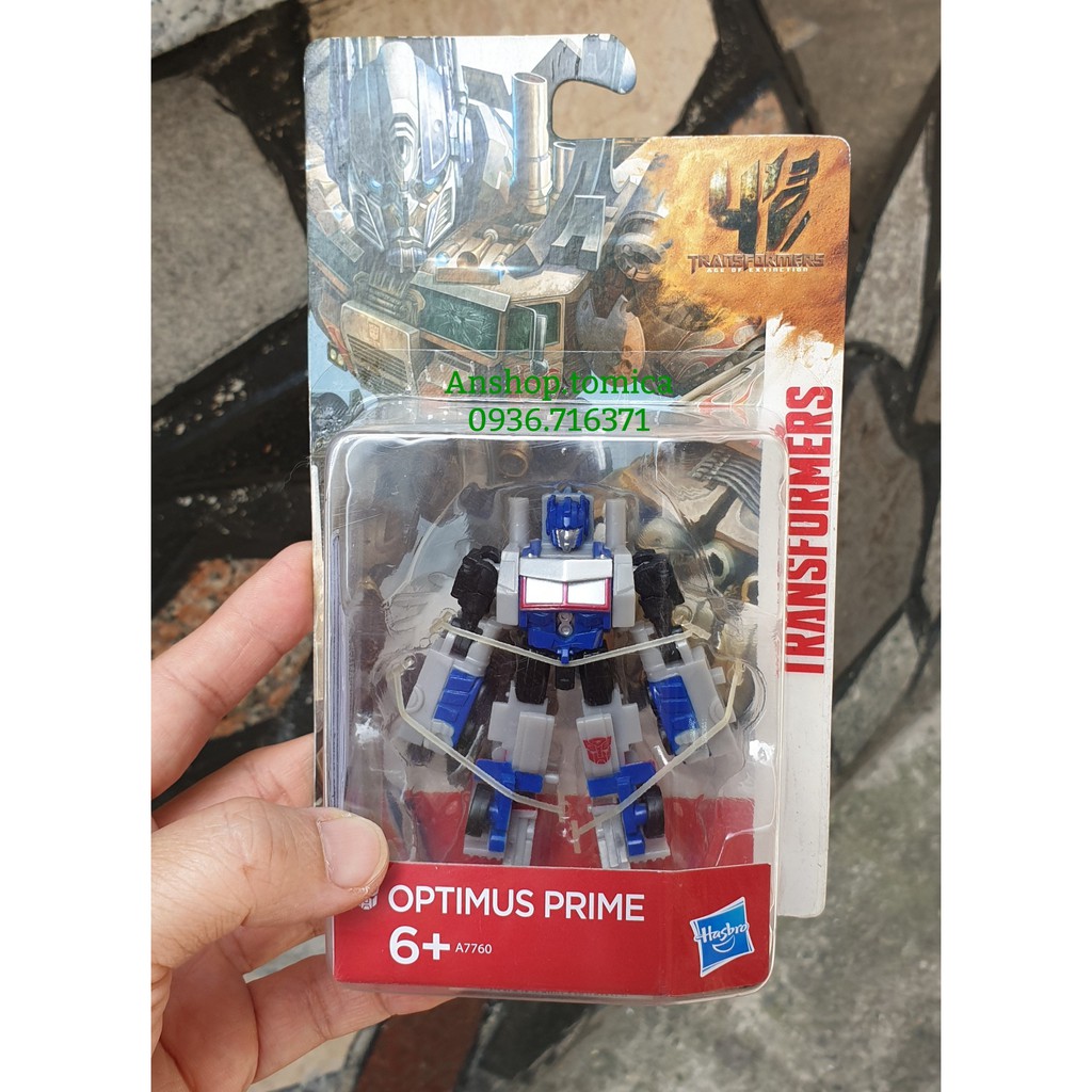 Robot biến hình Transformer - Hasbro Optimus Prime size Mini