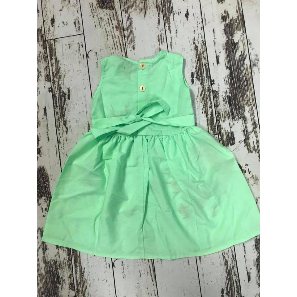 ĐẦM THÊU HOA ZARA KIDS