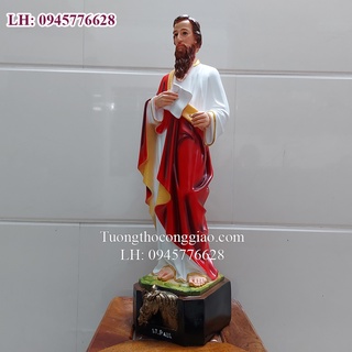 Tượng Thánh Phao Lô 60cm compoite