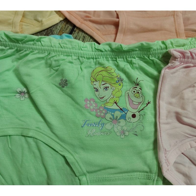 Combo 5 Quần chip bé gái siêu to 30-43kg, sz 2XL, 3XL