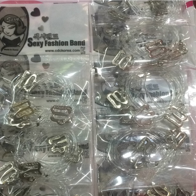 Dây quai áo lót ngực trong suốt nhựa dẻo siêu dai siêu bền giá siêu rẻ