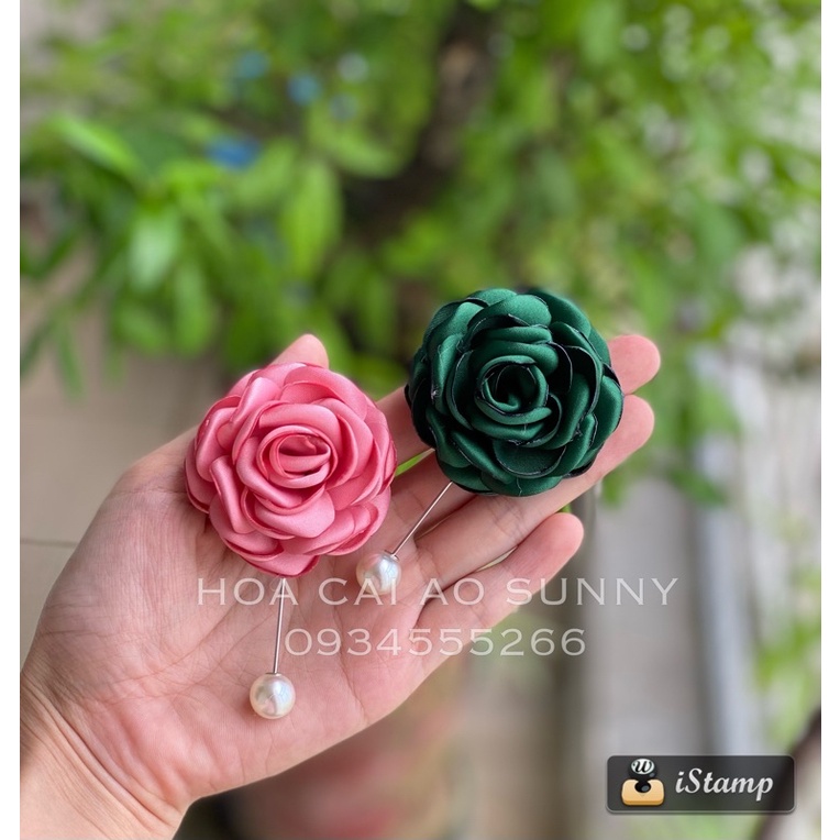 Hoa cài áo handmade Sunny MS014