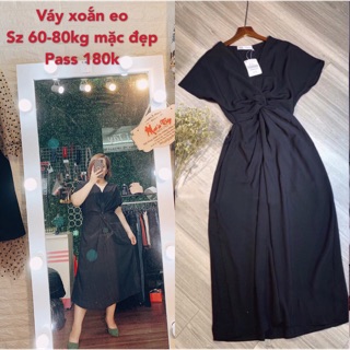 Váy xoắn eo bigsize