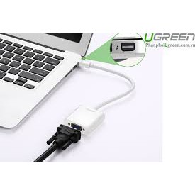 Cáp Chuyển Mini Displayport Sang VGA - Thunderbolt To VGA, Mini DP To VGA