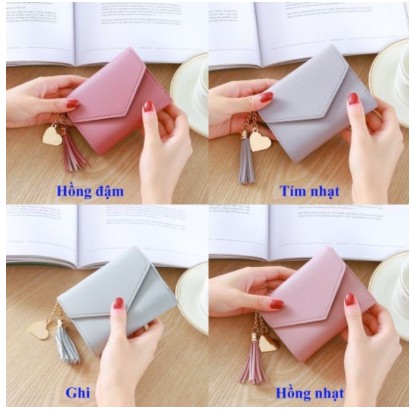 Ví nữ mini nhỏ gọn ♥️ Ví nữ công sở xinh xắn - NhimShop VD01