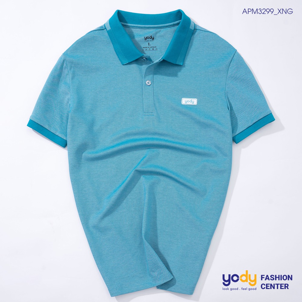 Áo polo nam YODY cao cấp , áo phông nam cotton ngắn tay áo thun nam có cổ yody fashion APM3299 | BigBuy360 - bigbuy360.vn