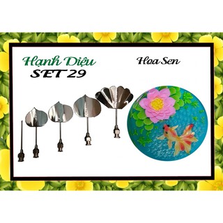 Kim 3D Hoa Sen set 27 set 26 set 29