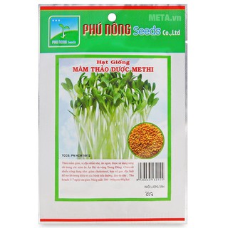 Hạt giống mầm thảo dược Methi Phú Nông_20gr