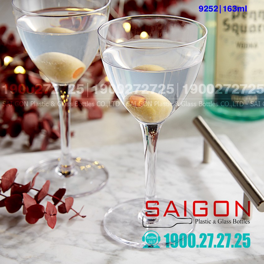 Ly Thủy Tinh Libbey Circa Cocktail Nick &amp; Nora 163ml | Thủy Tinh Cao Cấp , Nhâp khẩu E.U
