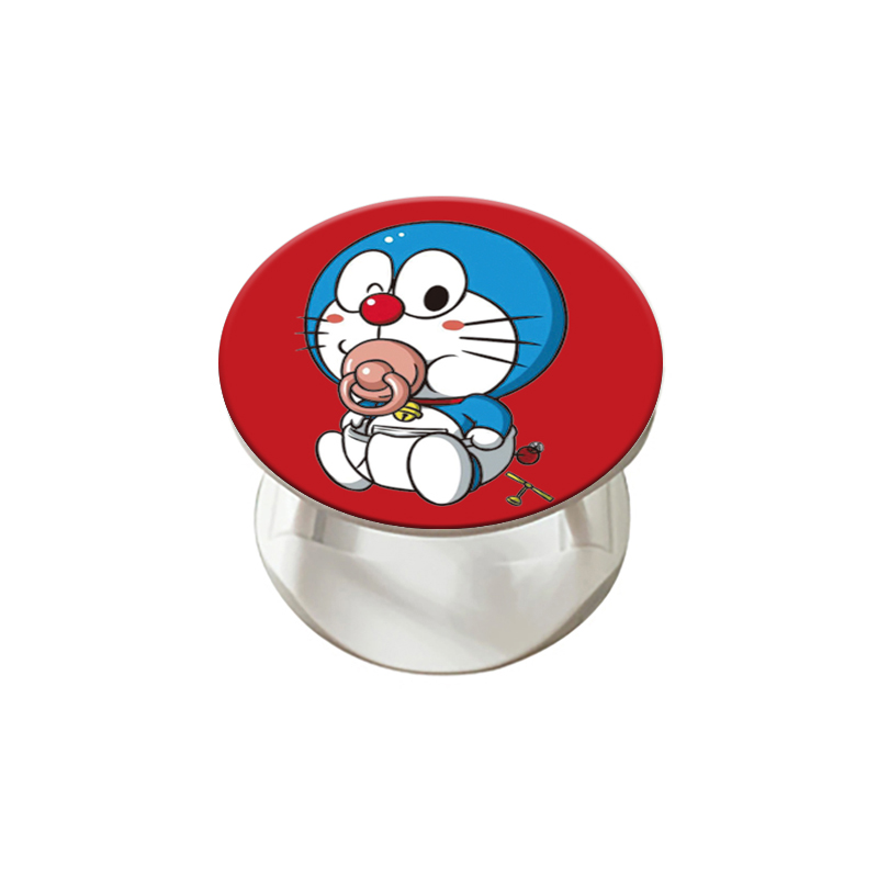 Giá Đỡ Điện Thoại Hình Doraemon Đáng Yêu Cho Portabler Grip PopSocket Stand Ring Holder For VIVO Y11 Y19 Y17 Y30