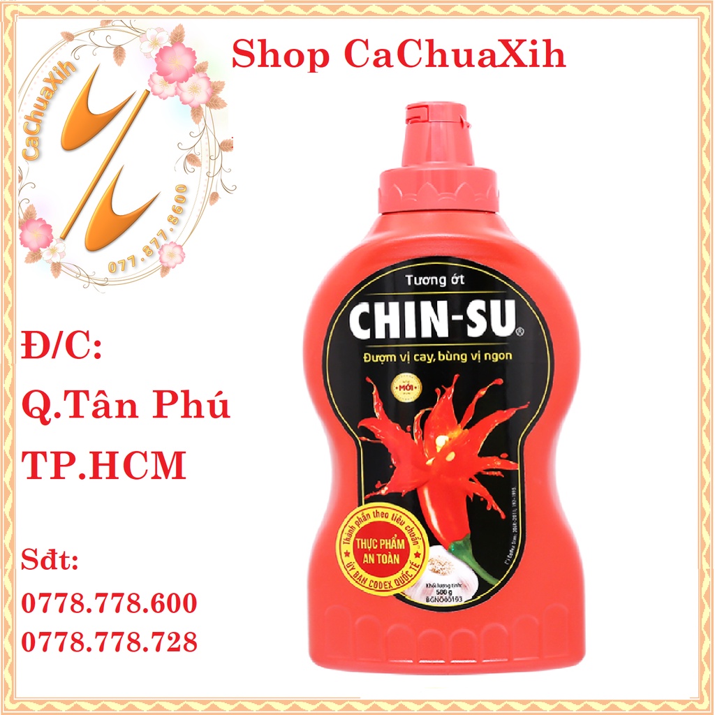 Tương ớt Chinsu chai 250gr