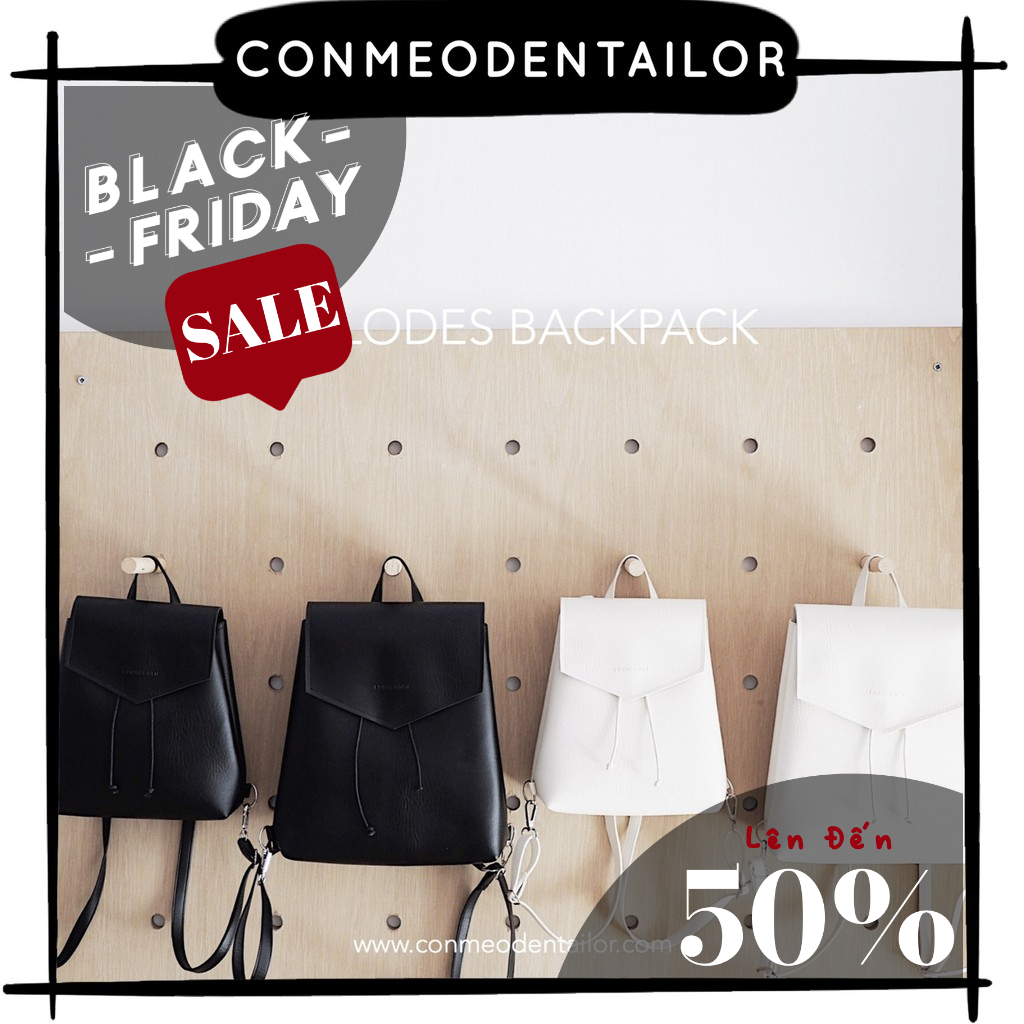 CONMEODENTAILOR Balo da MELODES - BẢO HÀNH 1 THÁNG