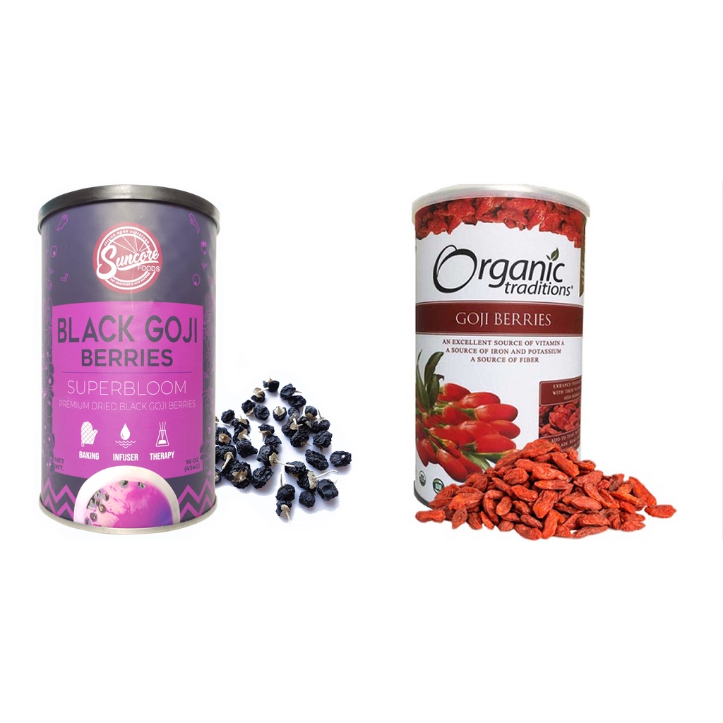 Kỷ Tử Organic Traditions Mỹ Kỷ Tử Đỏ Kỷ Tử Đen Organic Traditions Nhập Khẩu Mỹ 454gr Oanhtraicay | BigBuy360 - bigbuy360.vn