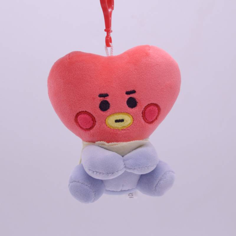 Móc khóa Nhồi Bông Hình Nhân Vật Kpop BTS BT21 CHIMMY COOKY KOYA MANG RJ SHOOKY TATA