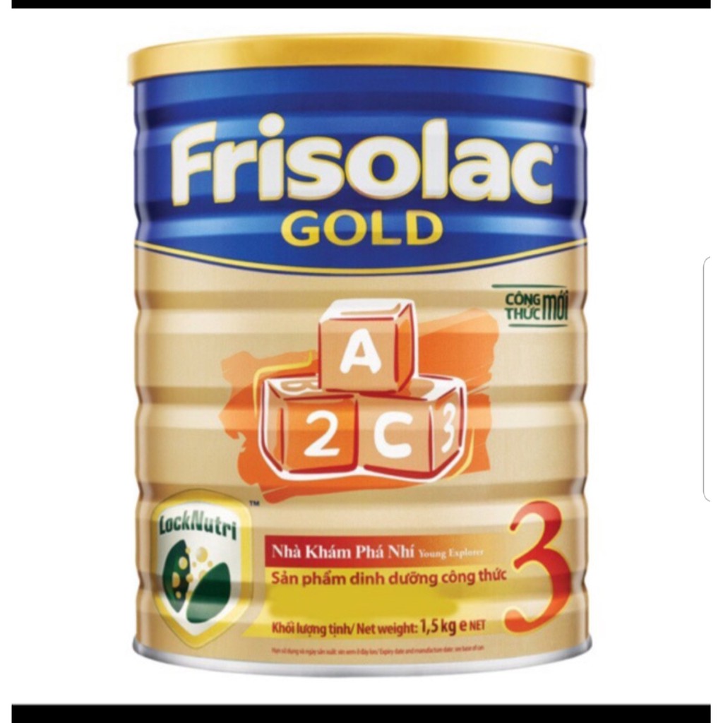 Sữa Frisolac Gold 3 1.5kg