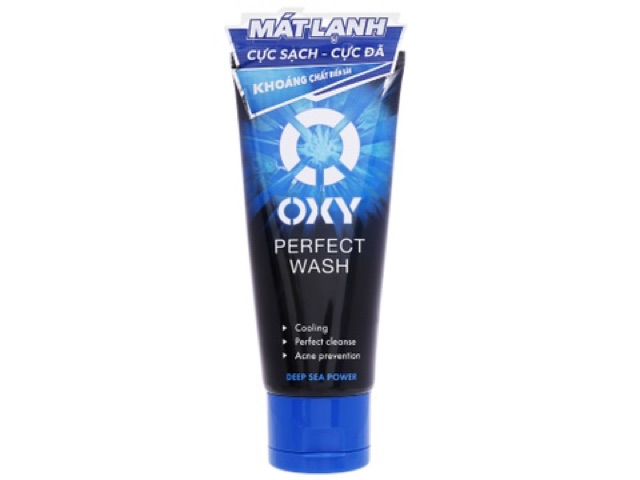 SỮA RỬA MẶT OXY 100G PERFECT WASH/ DEEP WASH/ TOTAL ACNE PREVENT/ WHITE COMPLETE/ PERFECT COOL WASH