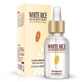 Serum Dưỡng Trắng Da Rice White Skin Beauty Của Rorec