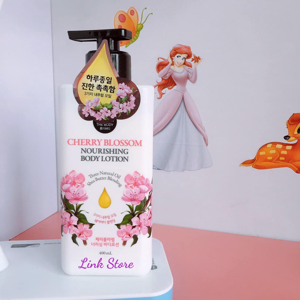 Dưỡng thể nước hoa On The Body 400ml