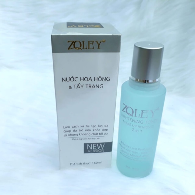 NƯỚC HOA HỒNG VÀ TẨY TRANG ZOLEY