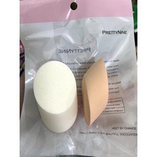 Bông phấn xúc xích Pretty Nine túi 2 miếng
