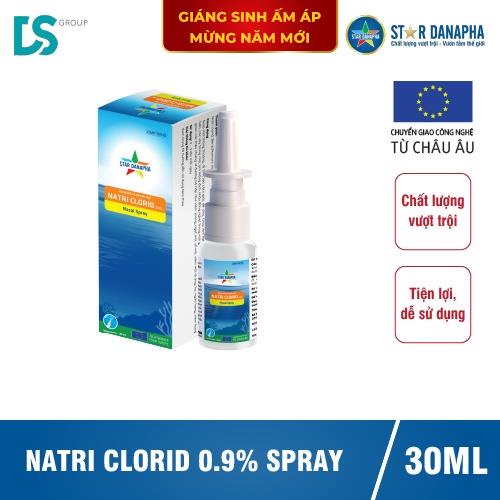 [Chính hãng] Xịt mũi Natri Clorid 0,9% Spray 30ml