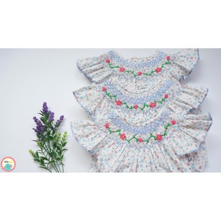 Đầm smock thêu tay LALA