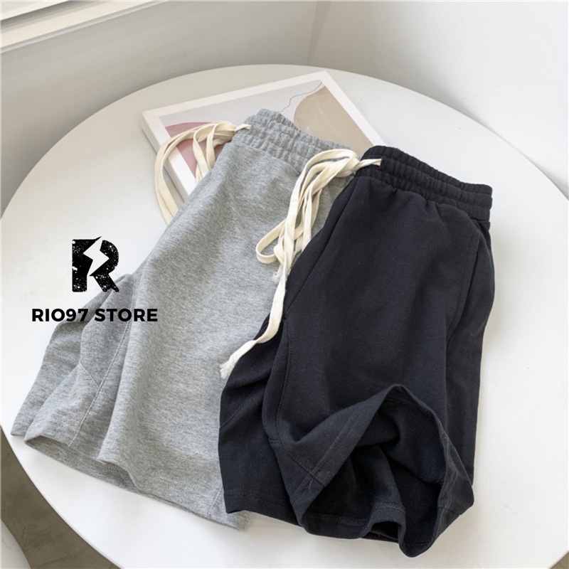 Quần Short Thun Nam Nữ RIO97 STORE, Quần Đùi Unisex