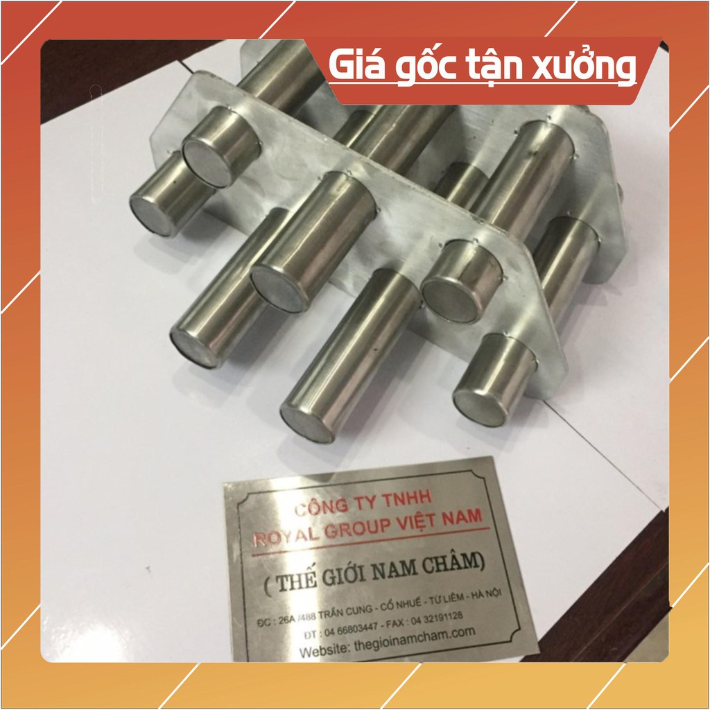 [Xả Kho] Lưới nam châm lọc sắt dàn 7 thanh, loại nam châm thanh kết giàn lọc tạp chất.