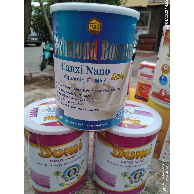 Sữa Richmond Canxi Nano Phát Triển Chiều Cao Cho Trẻ 900g