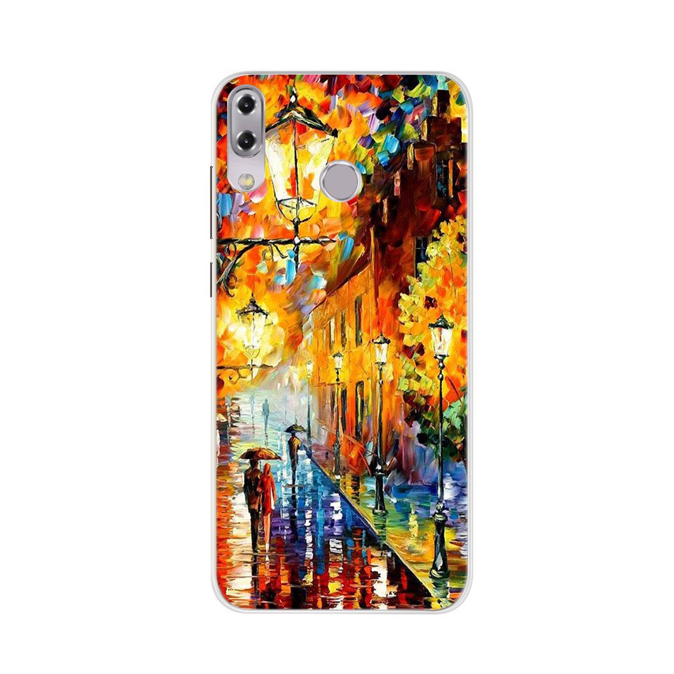 ASUS Zenfone 5Z ZS620KL / Zenfone 5 ZE620KL Case Soft Silicone TPU Printed Back Cover Phone Case