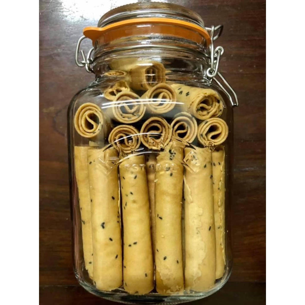 BÁNH KẸP CUỘN GIÒN MÈ