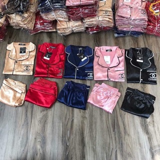 Pizama lụa free size từ 40-65kg