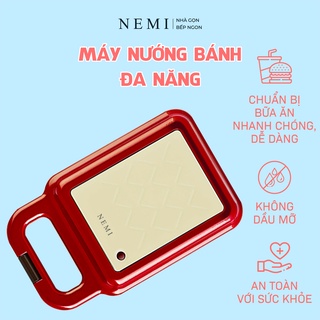 Máy Nướng Bánh Mì Sanwich Torsom Nhiều Khuôn Kẹp Bánh Giúp Làm Hình Thú Waffle Dễ Dàng